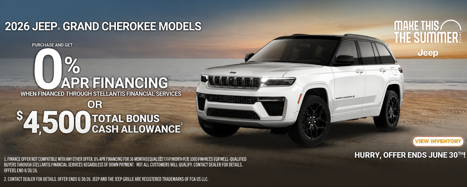 2026 Jeep Grand Cherokee Models